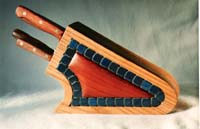 slant block knife holder